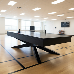 Table de <span class=keywords><strong>billard</strong></span> professionnelle en bois de haute qualité, design commercial et domestique, 8 pieds, multifonctionnelle avec tiroir, prix d'usine - Product Image 5