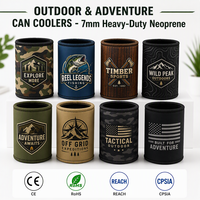 Porte-boissons avec logo d'entreprise, 7 mm de néoprène, refroidisseur personnalisé pour clubs sportifs, marques d'extérieur, événements et promotions en gros