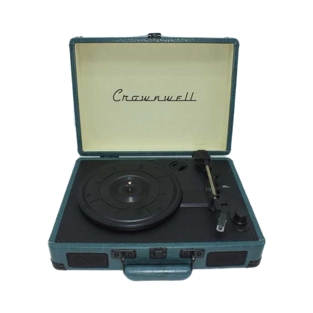 Customized Stereo System Retro Turntable Record Player Belt Drive Aux in with USB Player OEM Color