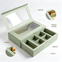 Boîte cadeau de luxe personnalisée pour Baklava du Moyen-Orient, dattes, chocolat, emballage Ramadan, noyaux confits, fruits secs, forme ovale