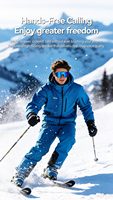 Gafas de Sol Inteligentes Deportivas para Exteriores OEM 2026 Nuevas D17 con Protección UV, Llamadas BT, Reproducción de Música, Control Remoto, Asistente IA y Video 1080P