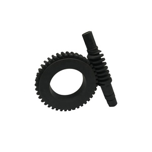 공장에서 다양한 시리즈의 M2 M2.5 M3 혼합 웜 휠 웜 기어 20 29 30 40 톱니 기어를 생산합니다 - Product Image 2