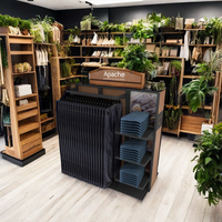 Étagère à jeans en bois personnalisable Apache pour supermarchés et centres commerciaux