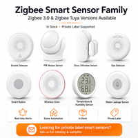 Sensor Kehadiran Manusia Zigbee 3.0 Tuya 24GHz FMCW MmWave Radar PIR Detektor Gerak Terpasang di Langit-langit Otomatisasi Rumah Pintar OEM