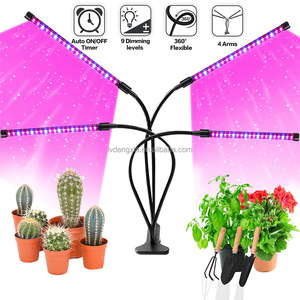 Lampe de culture LED à spectre complet avec minuterie, clip USB pour plantes d'intérieur, semis, hydroponie, fleurs, tente de culture - Product Image 1