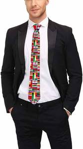 Cravates en polyester en gros pour hommes, motifs baguette, vélo, symboles de pays, formelles, d'affaires, de mariage, cadeaux - Product Image 6