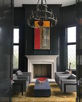 XZ rétro laiton massif cuivre Design classique LED tissu nuances Vintage cuir cuisine plafonnier suspension lustre