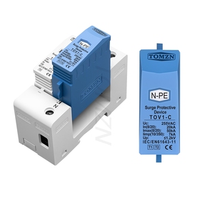 TOMZN TOV1-<span class=keywords><strong>B</strong></span>/<span class=keywords><strong>C</strong></span>/D Moduli di Protezione da Sovratensioni Sostituibili per Dispositivi di Protezione da Sovratensioni AC 275V 385V 420V 255VAC - Product Image 6
