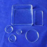 Crisol de Cuarzo Personalizado al por Mayor para Fabricantes, Resistente al Calor, Ácidos y Álcalis, Tanque de Limpieza Electrolítica SiO2