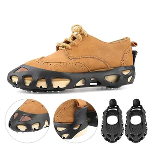 Crampons antidérapants pour la marche, la randonnée et la sécurité hivernale en extérieur sur la neige et la glace - Product Image 5