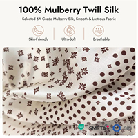 Écharpe 100% Soie de Mûrier Vintage à Pois Floraux pour le Bureau, Faible MOQ, OEM ODM, Échantillon en 7 Jours, Châle Rétro Doux à Imprimé Personnalisé pour Femme