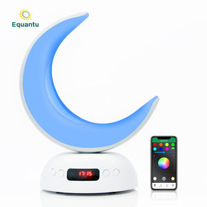 Equantu lune lampe coran lecteur LED lampe de bureau SQ902 aromathérapie veilleuse coran haut-parleur - Product Image 2