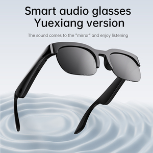 XG89 Smart Glasses On-Ear Stereo <b>Wireless</b> Headset LED Indicator <b>Mic</b> Noise Reduction Sunglasses for Driving Cycling Sports - Product Image 1