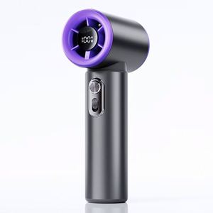 Ventilador de Mano Recargable de Alta Velocidad, Mini Ventilador de Aluminio para Colgar en el Cuello, Refrigeración Personal para el Verano, Nuevo Precio Bajo - Product Image 6