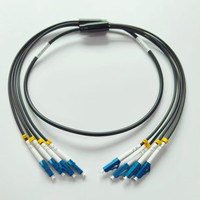 Cable blindado de fibra óptica conector Lc/UPC de buena calidad