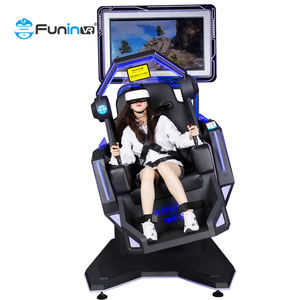 Hot Profitable Roller Coaster 9d Vr Vibrating Game Machine Simulator Simulador de juegos de realidad virtual Juego de interior Vr 360 Silla