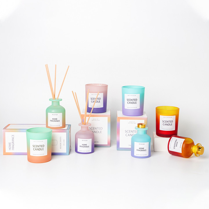 Тростниковый диффузор с роскошной упаковочной коробкой, белый чай, стеклянная бутылка для аромата для дома, частная торговая марка, печать на заказ