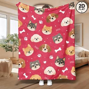 Floral Tropical Fruit Flannel <b>Blanket</b> Throw <b>Blanket</b> Nap <b>Blanket</b> <b>Super</b> <b>Soft</b> Machine Washable for Bed Sofa Couch Custom Print - Product Image 3