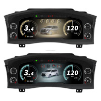 Panel de Instrumentos Digital para Automóvil de 12.3 Pulgadas, Velocímetro LCD, Tacómetro para Lexus LX570 2008-2015, Actualización Retrofit