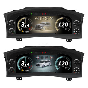 Reproductor Multimedia Android 13 de 12.3 Pulgadas y Pantalla Digital LCD para Actualización del Panel de Instrumentos Virtual para Lexus LX570 2008-2015 - Product Image 4