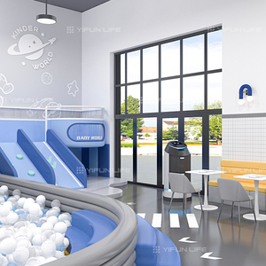 สนามเด็กเล่นในร่มสำหรับเด็กเฟอร์นิเจอร์ห้องเด็กเล่น - Product Image 4