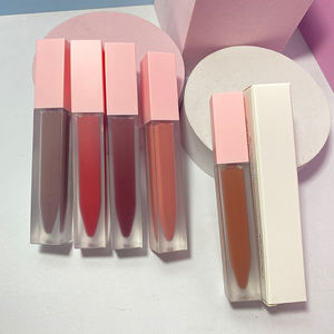 Wholesale 7 ML High Pigment <b>Lip</b> Gloss Custom Logo Vegan Cruelty-free Lipgloss Matte Liquid Lipstick - Product Image 4