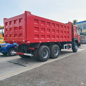 Truk sampah Dump Truck 10 roda ekspor, truk kargo mobil terowongan kanan kendaraan teknik tambang manual - Product Image 2
