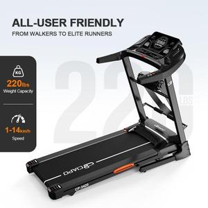 Equipo Doméstico CP-C2 en Venta, Caminadora Plegable con Inclinación Motorizada - Product Image 3