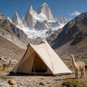 Tente <span class=keywords><strong>tipi</strong></span> indienne de glamping de luxe avec <span class=keywords><strong>intérieur</strong></span> spacieux, design imperméable quatre saisons pour une vie de plein air et une relaxation haut de gamme - Product Image 2