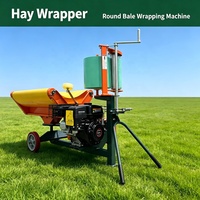 Enrouleur de balles à grande vitesse en gros, machine automatique durable pour l'emballage de balles d'ensilage THW-810
