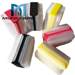 MUNKCARE Double Sided Tactile Brush 30 Density <b>EVA</b> Hand Brush For Clean Hands Multiple Colors Available - Product Image 5