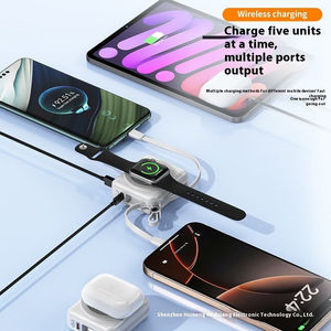 Portable 2 in 1 Wireless <b>Charger</b> 10000mah Dual-Mode Power Bank with Built Wall Plug 20W Output Power for Travel - Product Image 6