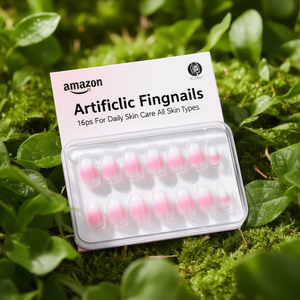 Ongles artificiels 16 pièces, pointes de dégradé pour soins quotidiens de la peau, tous types de peau - Product Image 3