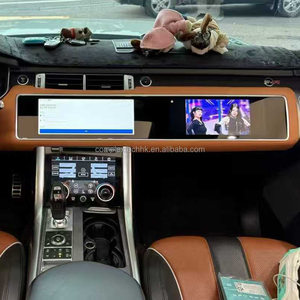 Lecteur vidéo GPS Android double écran 12,3 pouces, autoradio multimédia pour Land Rover Range Rover Vogue Sport 2014-2019 - Product Image 4