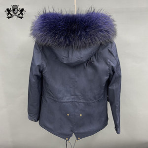 Veste isotherme chaude <span class=keywords><strong>imperméable</strong></span> coupe-vent manteaux par temps froid vente en gros <span class=keywords><strong>Parka</strong></span> d'hiver en fourrure <span class=keywords><strong>avec</strong></span> <span class=keywords><strong>capuche</strong></span> pour femmes - Product Image 4