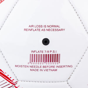 CJ Sports-Balón de fútbol verde, azul y rojo para todas las edades, tamaño oficial 5, duradero, PVC, cosido a máquina, Para recreación/entrenamiento/Partido - Product Image 3