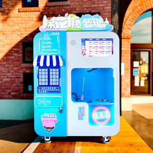 Machine <span class=keywords><strong>à</strong></span> <span class=keywords><strong>Barbe</strong></span> <span class=keywords><strong>à</strong></span> <span class=keywords><strong>Papa</strong></span> Automatique Commerciale Caiyunjuan avec SDK, Multi-Paiement, Grande Capacité, Vente de Fleurs de <span class=keywords><strong>Barbe</strong></span> <span class=keywords><strong>à</strong></span> <span class=keywords><strong>Papa</strong></span> - Product Image 1