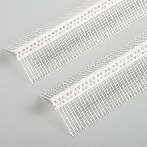 Profilés d'angle en PVC avec moulure d'angle en fibre <span class=keywords><strong>de</strong></span> verre avec maille, produit moulure d'angle en fibre <span class=keywords><strong>de</strong></span> verre avec maille - Product Image 1