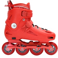 Patins à roulettes en ligne personnalisés à quatre roues, roulements ABEC-7, châssis en aluminium - Chaussures de patinage de haute qualité pour l'extérieur
