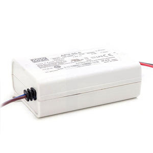 MEAN WELL obeng LED 25W 5V APV-35-5 90-264VAC Input, IP42 dalam ruangan ukuran kompak plastik suplai daya LED - Product Image 2