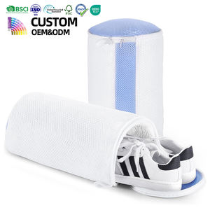Ticari Ayakkabı Çamaşır Torbası Yeniden Kullanılabilir Çamaşır Makinesi Temizleme Torbası Yumuşak Elyaf Astarlı OEM ODM Toptan Satış - Product Image 1