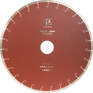DN350 yellow J-slot marble blade Spot supply flash sale marble disc Marble cutting Diamond saw blade
