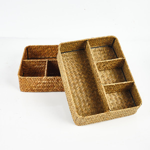 Boîte d'organisation islamique pour le Ramadan, mois de jeûne religieux, musulmanisme, boîte cadeau Ramadan, plateau de service en rotin tressé à compartiments - Product Image 5