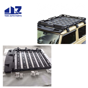 Porte-bagages de toit en aluminium pour voiture 2019-2024, rails de toit, boîte de transport, accessoires pour <span class=keywords><strong>Jimny</strong></span> JB64/JB74 - Product Image 2