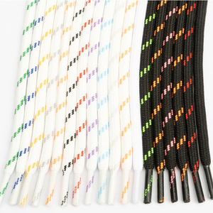 <span class=keywords><strong>Cordones</strong></span> de poliéster trenzados personalizados de 5 mm para zapatillas deportivas, <span class=keywords><strong>cordones</strong></span> de repuesto para senderismo, venta al por mayor por par - Product Image 5