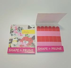 Alat Cetak Hadiah Desain OEM Kustom Profesional EVA Warna-warni Penyangga Kikir Kuku Mini - Product Image 6