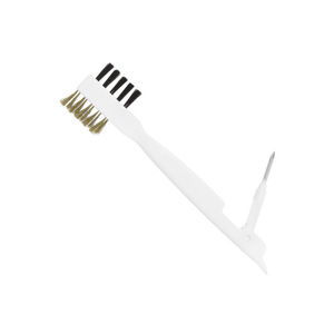 FaSoLa Gas Stove Cleaning <b>Brush</b> Brass <b>Wire</b> Multi Functional Pot Bottom Descale <b>Brush</b> For Crevice Cleaning - Product Image 2