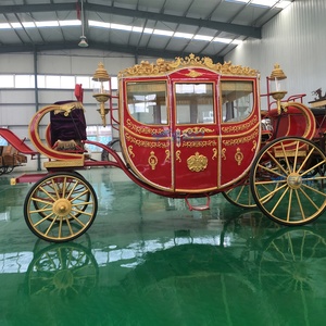 Carruaje Eléctrico de Lujo de Alta Calidad 2026, Estilo Clásico Retro Rojo, para Bodas y Paseos Turísticos - Product Image 3