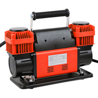 Gonfleur de pneu robuste avec accessoires de voiture, pompe à compresseur d'air en métal 12V 150PSI avec Adapt
