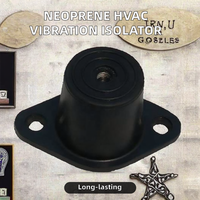 Amortisseur de vibrations flexible en acier inoxydable de type RM pour systèmes CVC industriels LEEBOO, garantie 1 an